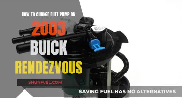 Replacing Fuel Pump in Buick Rendezvous: Step-by-Step Guide