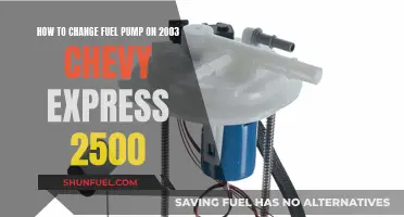 Replacing Fuel Pump in Chevy Express: Step-by-Step Guide