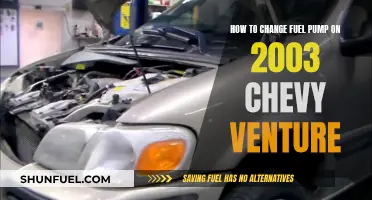 Replacing Fuel Pump in Chevy Venture: Step-by-Step Guide