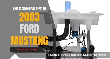 Replacing Fuel Pump in 2003 Ford Mustang: Step-by-Step Guide