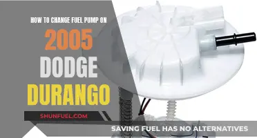 Replacing Fuel Pump in 2005 Dodge Durango: Step-by-Step Guide