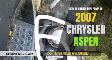 Replacing Fuel Pump in Chrysler Aspen: Step-by-Step Guide