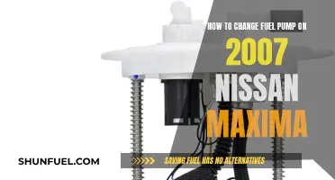 Replacing the Fuel Pump in a 2007 Nissan Maxima