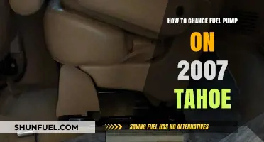 Step-by-Step Guide to Replacing the Fuel Pump on a 2007 Tahoe