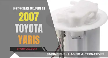 Replacing Fuel Pump in 2007 Toyota Yaris: Step-by-Step Guide