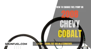 Replacing Fuel Pump in Chevy Cobalt: Step-by-Step Guide