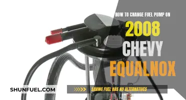 Replacing Fuel Pump in 2008 Chevy Equinox: Step-by-Step Guide