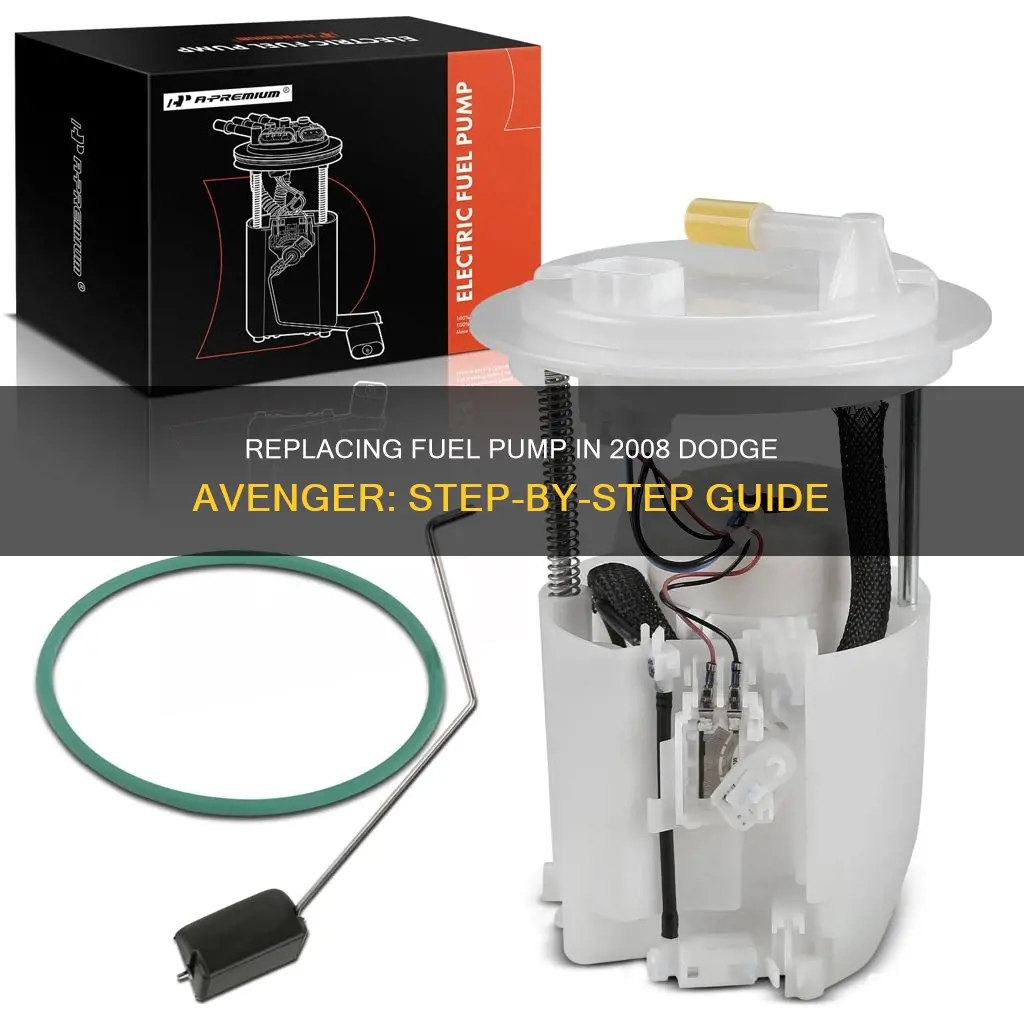 how to change fuel pump on 2008 dodge avenger