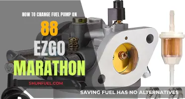 Replacing Fuel Pump in '88 EZGO Marathon: Step-by-Step Guide