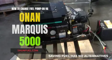 Replacing Fuel Pump in Onan Marquis 5000: Step-by-Step Guide