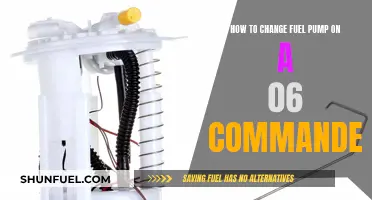 Replacing Fuel Pump in '06 Commander: Step-by-Step Guide