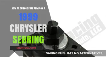 Chrysler Sebring Fuel Pump Replacement Guide: 1999 Model DIY Steps