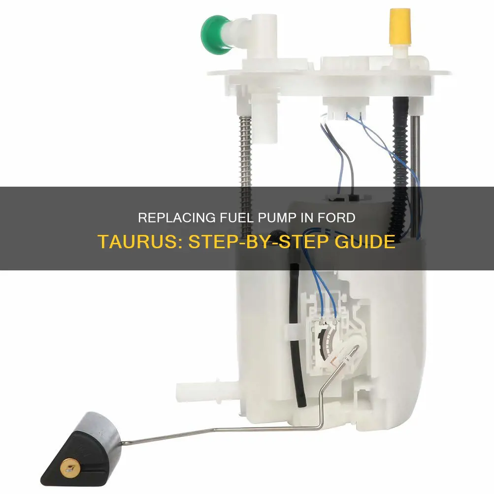 how to change fuel pump on a ford taurus wagon