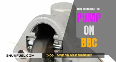 Replacing Fuel Pump on a BBC: Step-by-Step Guide