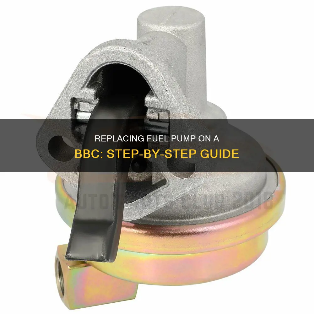 how to change fuel pump on bbc