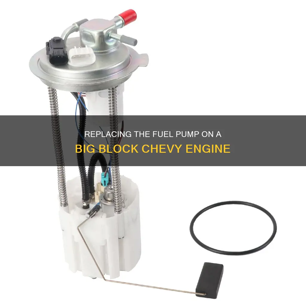 how to change fuel pump on big block chevy