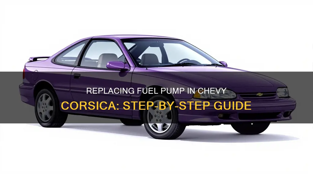 how to change fuel pump on chevy corsica