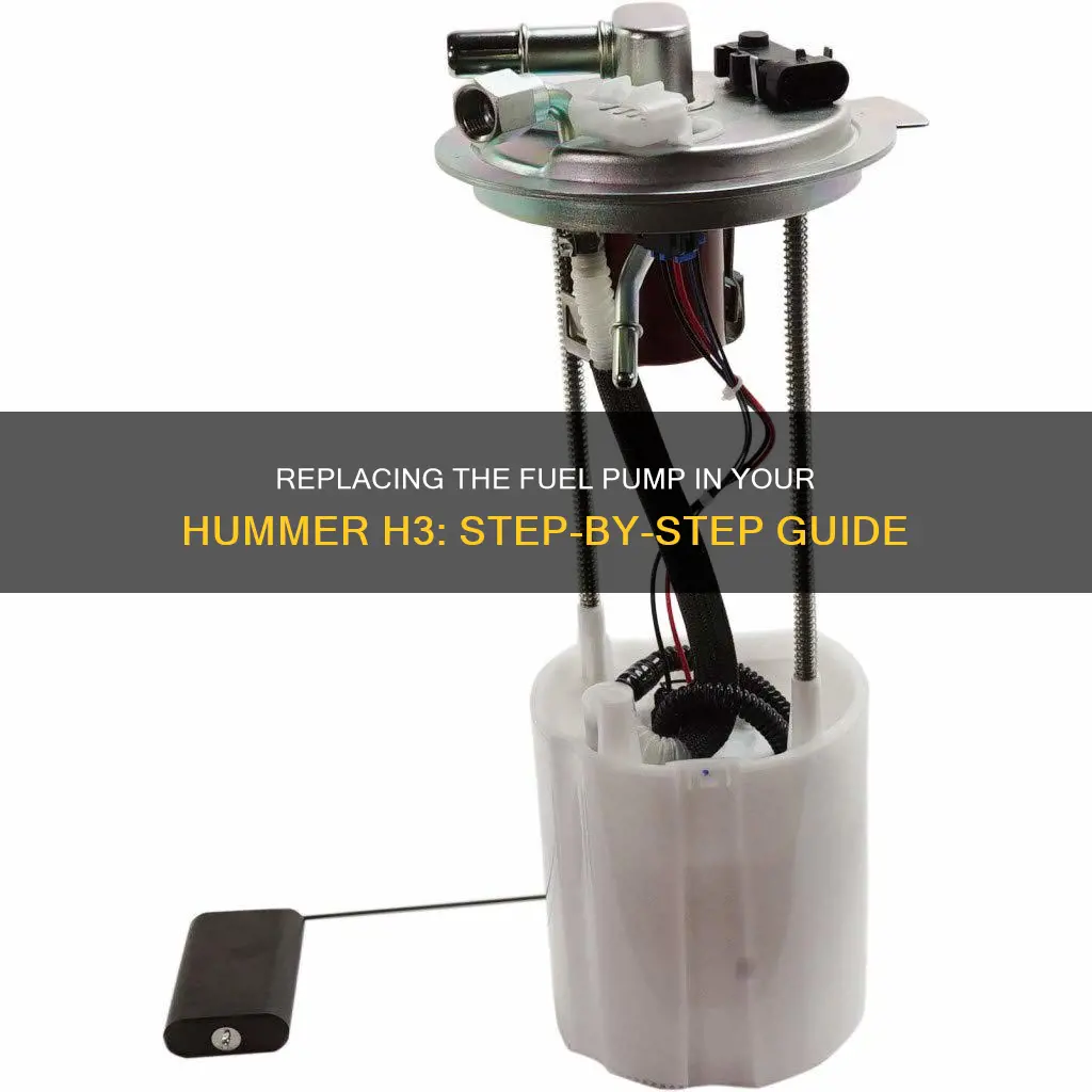 how to change fuel pump on h3