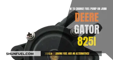 Replacing Fuel Pump on John Deere Gator 825i: Step-by-Step Guide