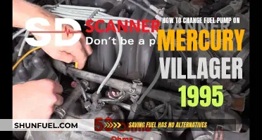 Replacing the Fuel Pump in Your 1995 Mercury Villager