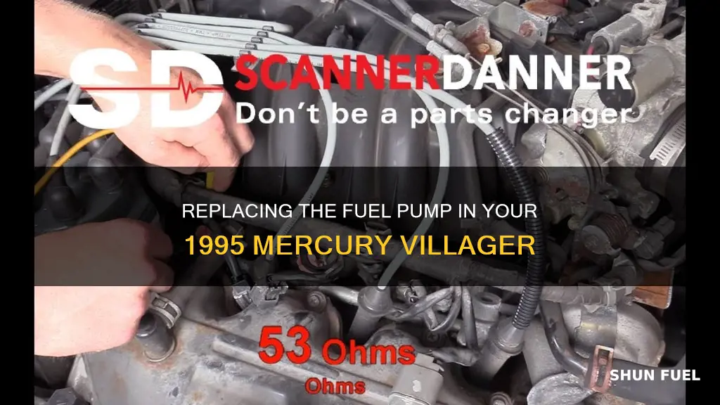 how to change fuel pump on mercury villager 1995