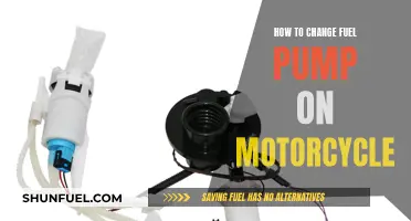 Replacing Your Motorcycle's Fuel Pump: A Step-by-Step Guide