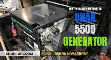 Replacing Fuel Pump in Onan 5500: Step-by-Step Guide