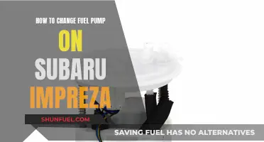 Replacing Fuel Pump in Subaru Impreza: Step-by-Step Guide