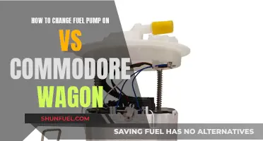 Replacing Fuel Pump in VS Commodore Wagon: Step-by-Step Guide