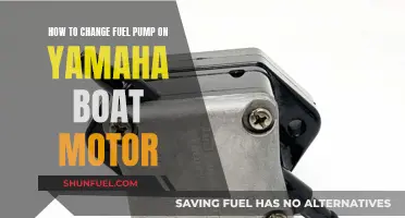 Replacing a Fuel Pump in a Yamaha Boat Motor