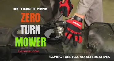 Replacing Fuel Pump in Zero-Turn Mower: Step-by-Step Guide