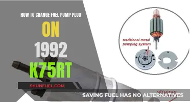 Replacing Fuel Pump Plug: 1992 K75RT Guide