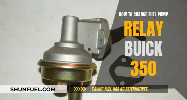 Replacing the Fuel Pump Relay in Your Buick 350 Engine