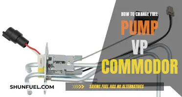 Replacing Fuel Pump in VP Commodores: Step-by-Step Guide