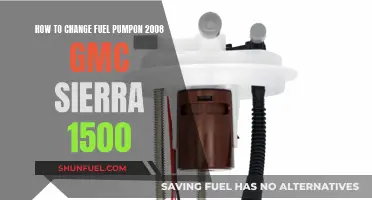 Replacing the Fuel Pump in a 2008 GMC Sierra 1500: Step-by-Step Guide