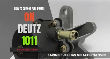 Replacing Fuel Pumps: Deutz 1011 Engine Guide