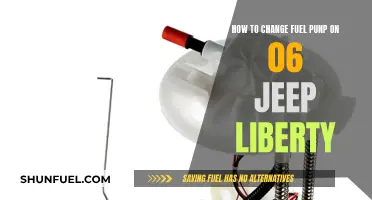 Replacing Fuel Pump in Jeep Liberty: Step-by-Step Guide