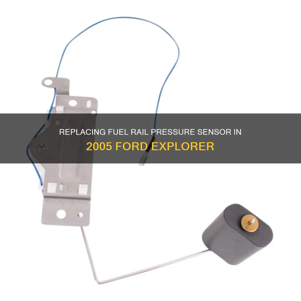 how to change fuel rail pressure sensor 2005 ford explorer