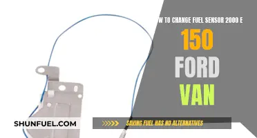 Replacing Fuel Sensor: 2000 Ford E-150 Van Guide