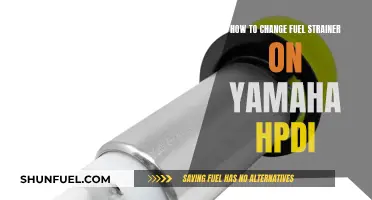 Changing a Yamaha HPDI Fuel Strainer: Step-by-Step Guide