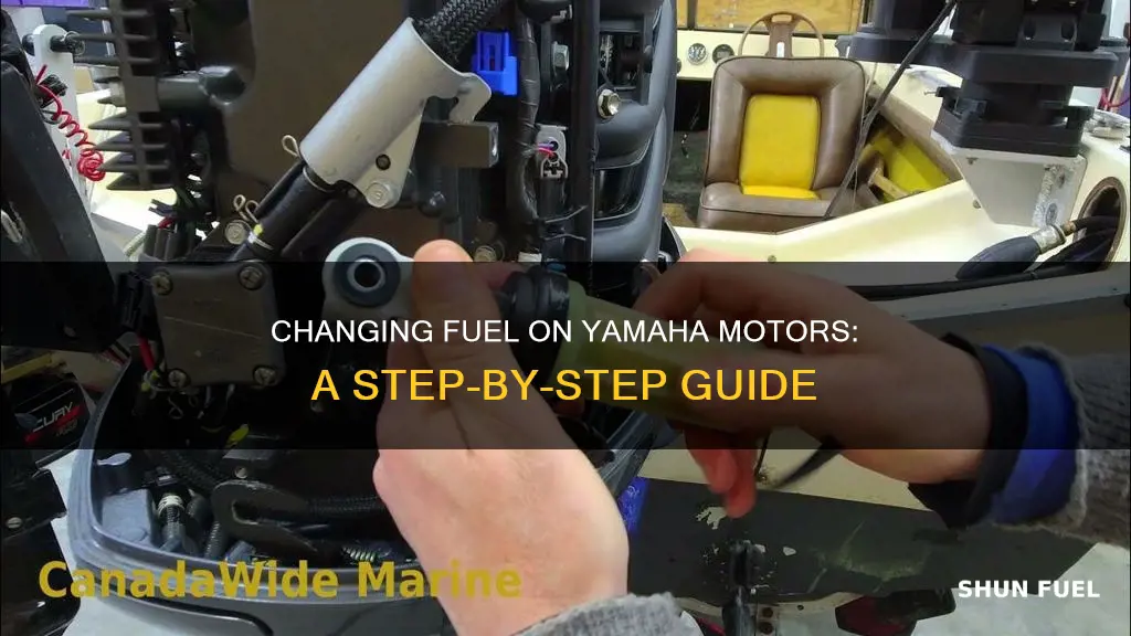 how to change fuel stuff on yamaha motor