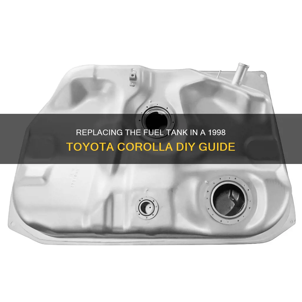 how to change fuel tank 1998 toyota corolla