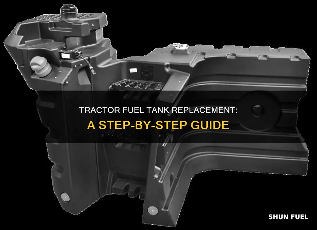 how to change fuel tank dtl tractor