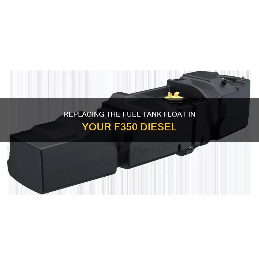 how to change fuel tank float f350 diesel