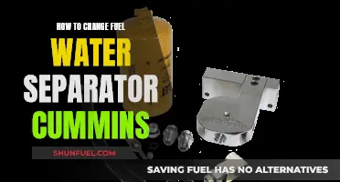 Changing Fuel Water Separator: A Guide for Cummins Engines