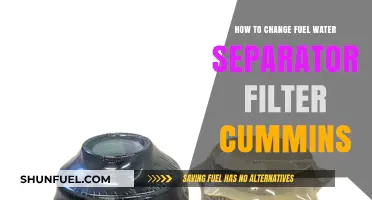 Changing Your Cummins Fuel Water Separator Filter: Step-by-Step Guide