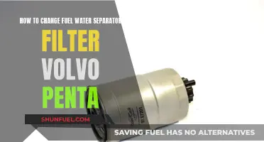 Changing Volvo Penta Fuel Water Separator Filters: Step-by-Step Guide