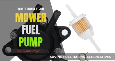 Replacing GT 300 Mower Fuel Pump: A Step-by-Step Guide