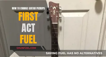 Adjusting Your First Act Fuel: Changing Guitar Pickups