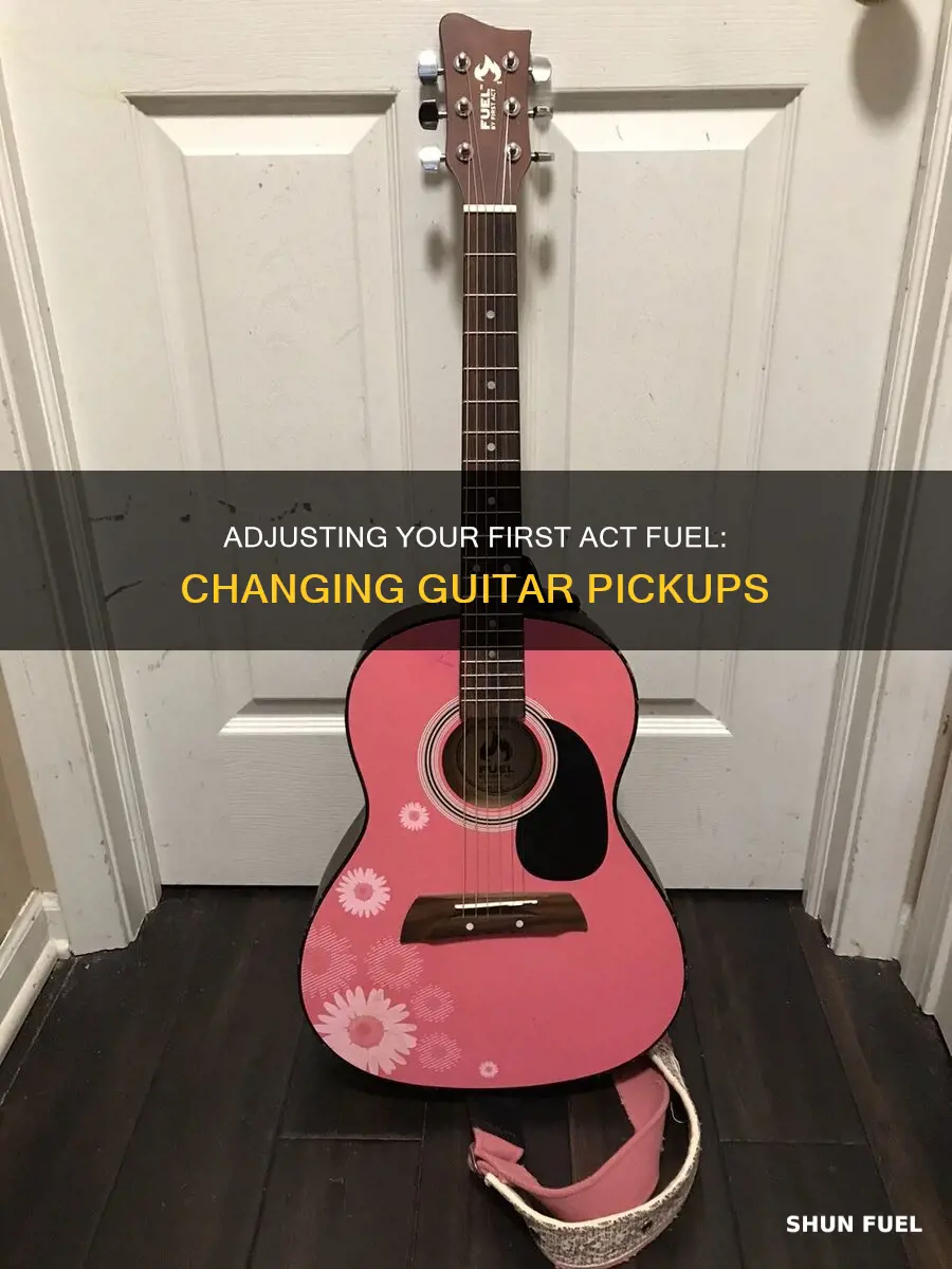 how to change guitar pickups first act fuel